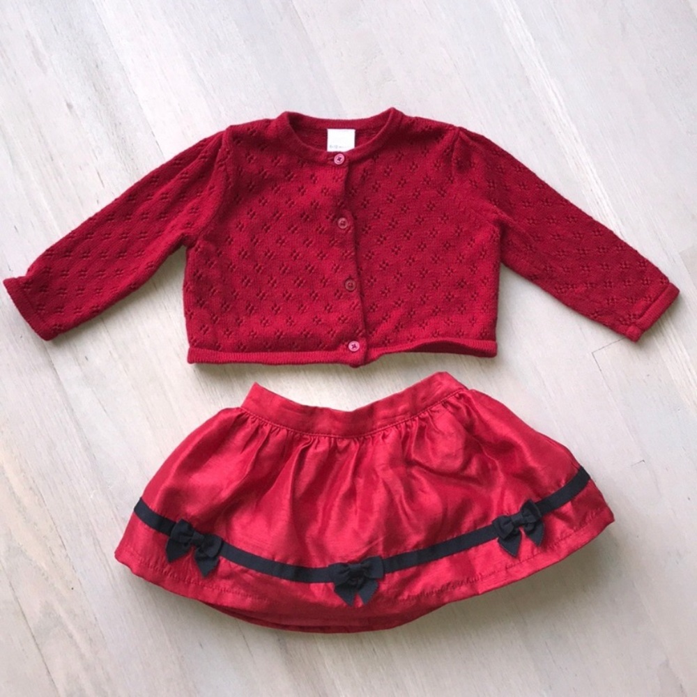 Gymboree holiday set 12-18 m
